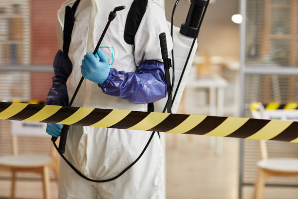 Professional Biohazard technician working in Washington, IA